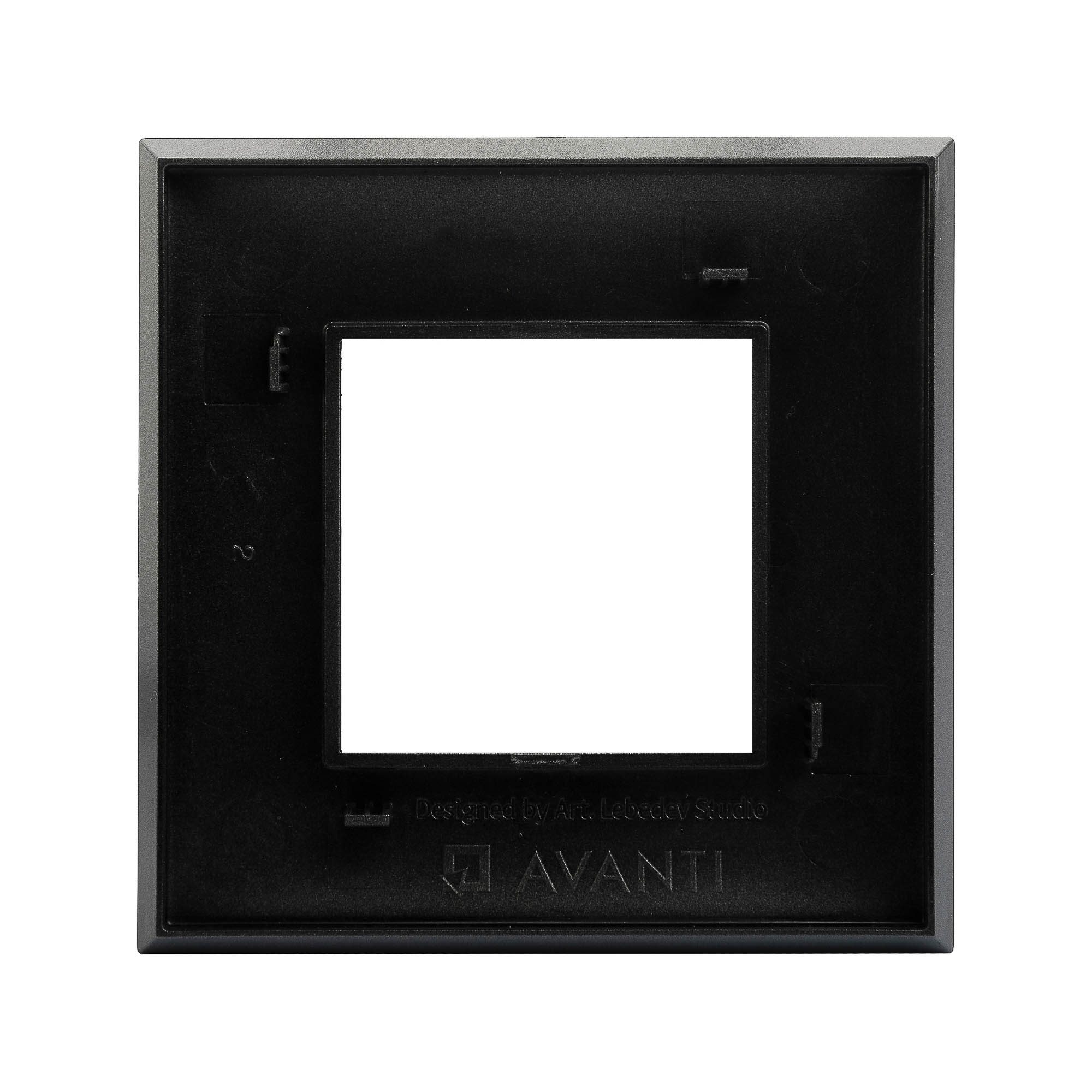 Рамка 1 пост (2 мод.), Avanti, сине-зеленый жемчуг