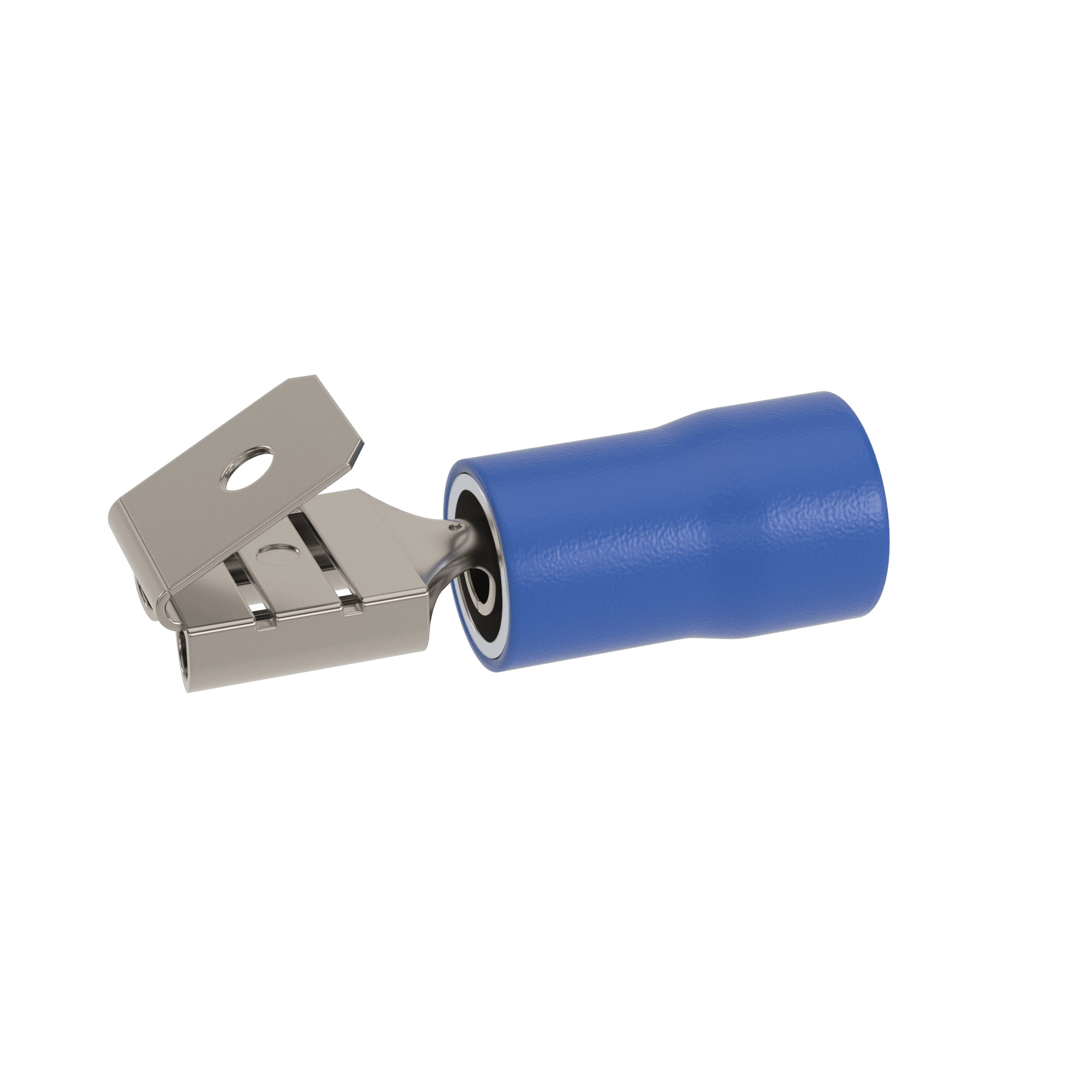 Разъёмы плоские изолированные (РПИ) Наконечник-разъем плоский, универсальный 6.3x0.8, изолированный фланец, для кабеля сечением до 2.5кв.мм DKC|ДКС