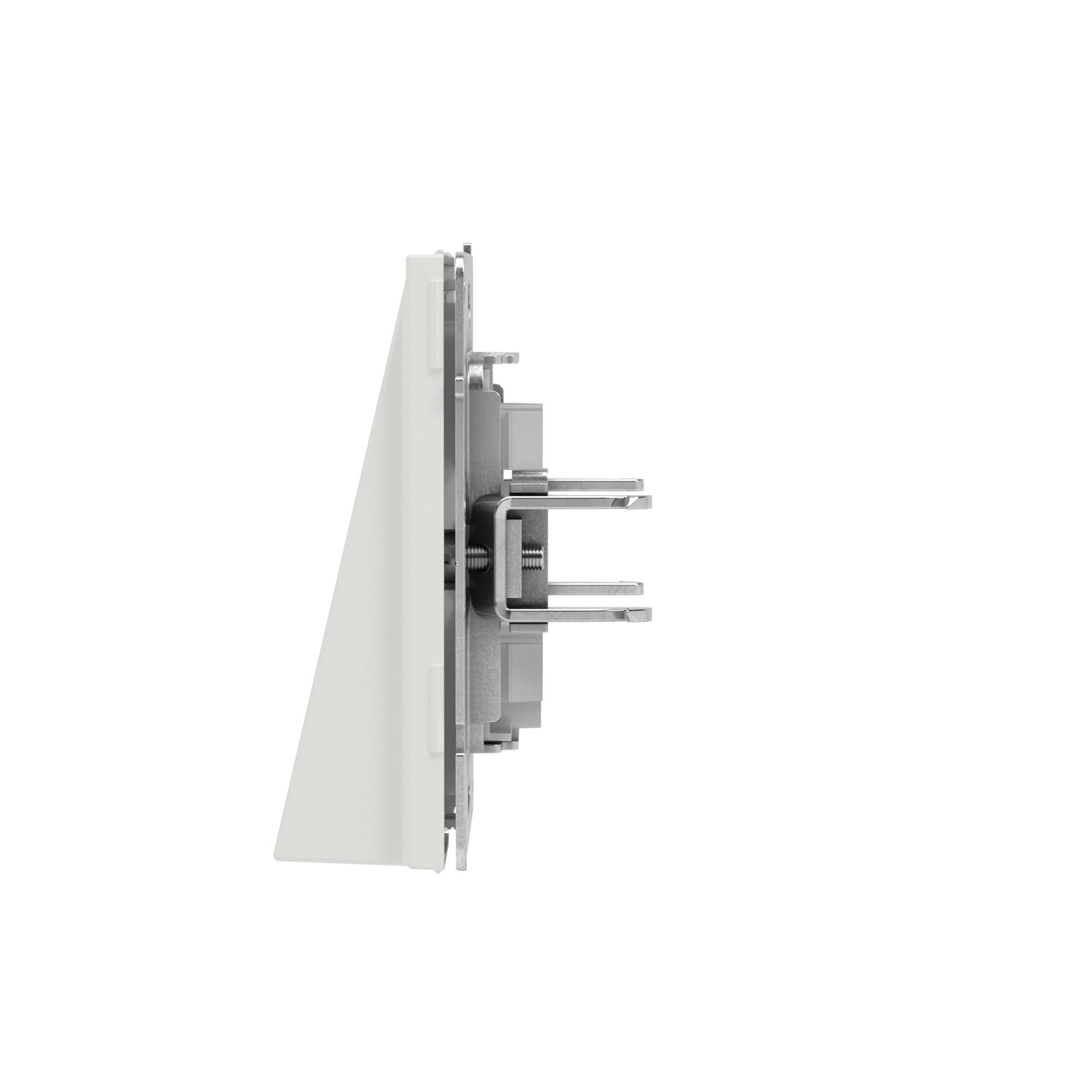 Вывод кабеля из стены, KANT, белый песок