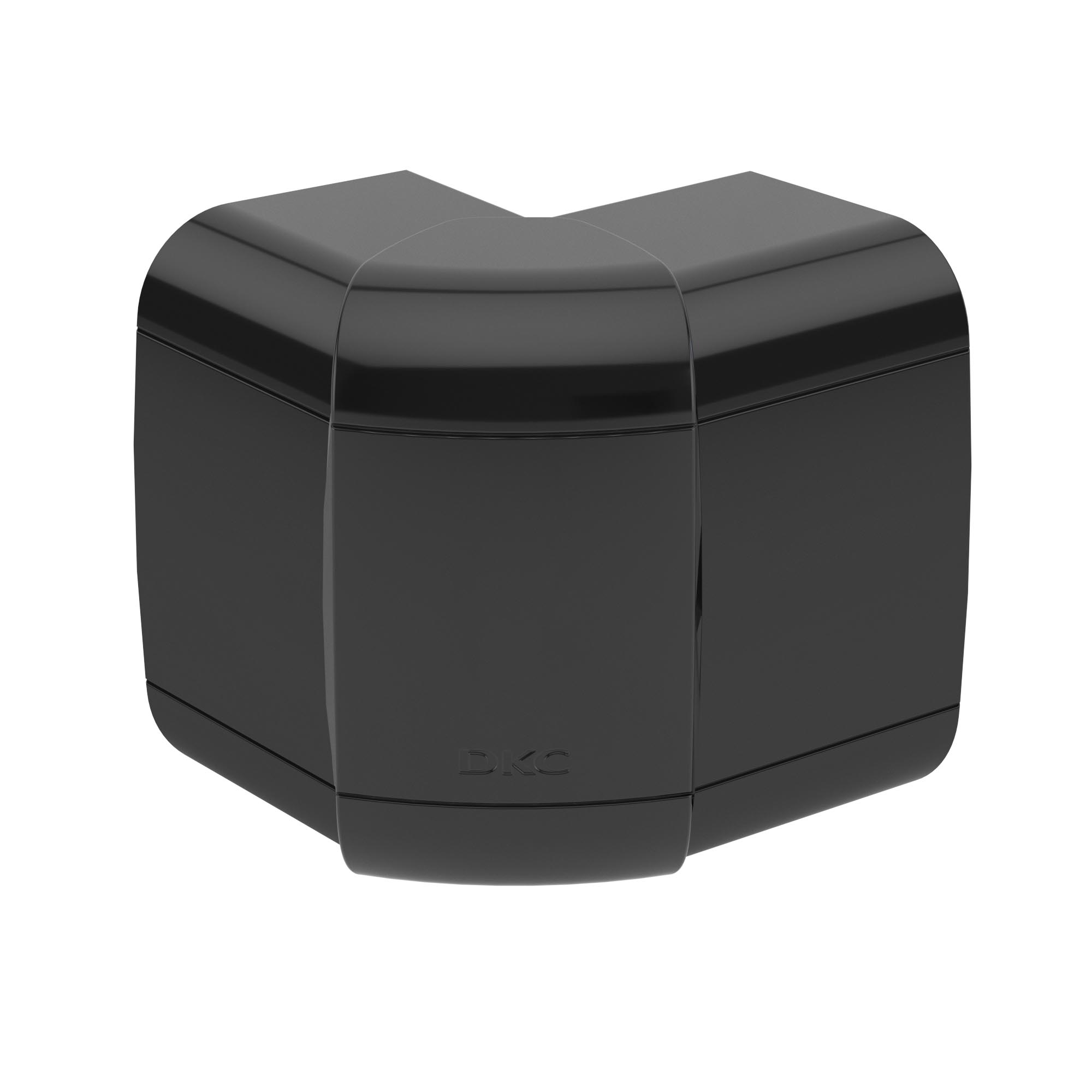 Кабель-канал 90х50 мм Угол внешний 90х50 мм, изменяемый черный DKC|ДКС