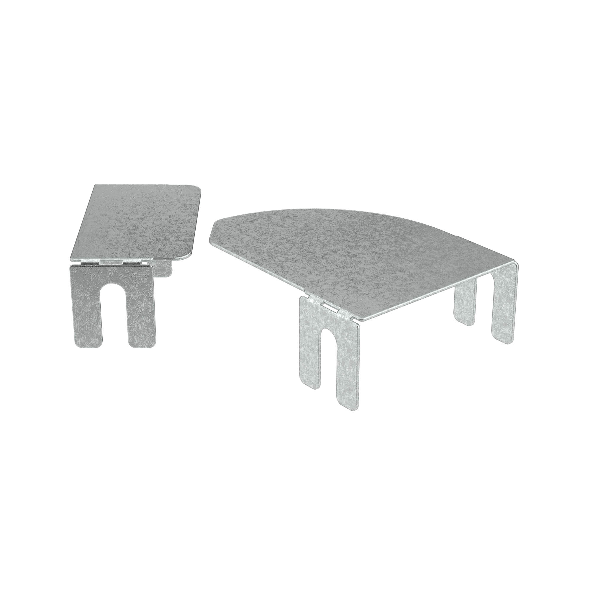 Крышка на горизонтальный изменяемый угол СРО 0-45 град 35х500, в комплекте с крепежными элементами и соединительными пластинами, необходимыми для монтажа