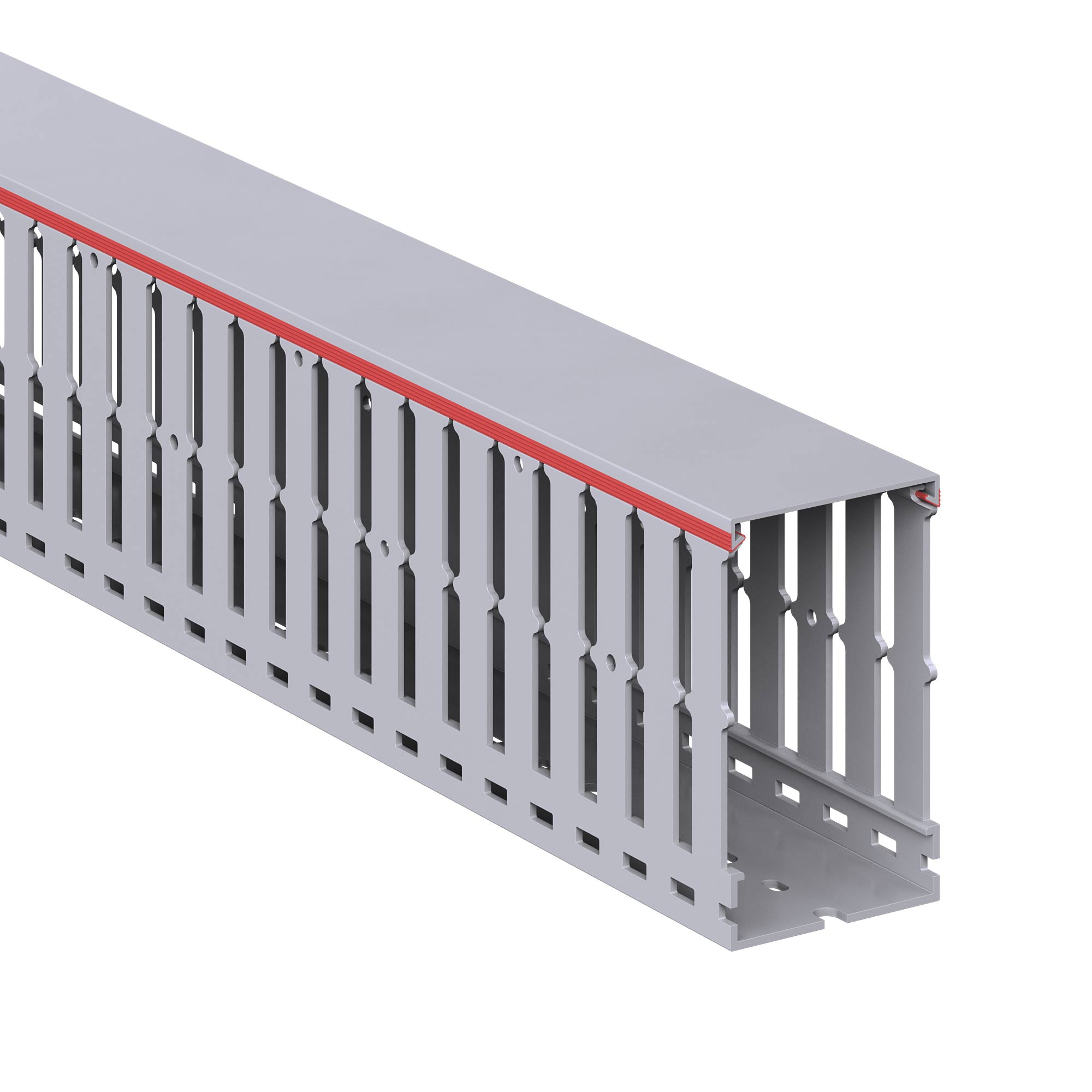 Перфорированные короба серии RL12 Короб перфорированный, серый RL12 60x100 DKC|ДКС