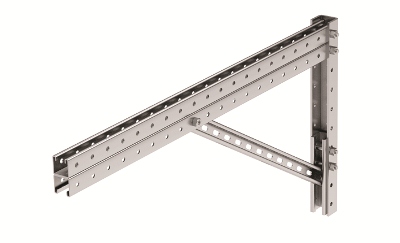 Консоль для тяжелых нагрузок 1000 мм сборная, горячеоцинкованная