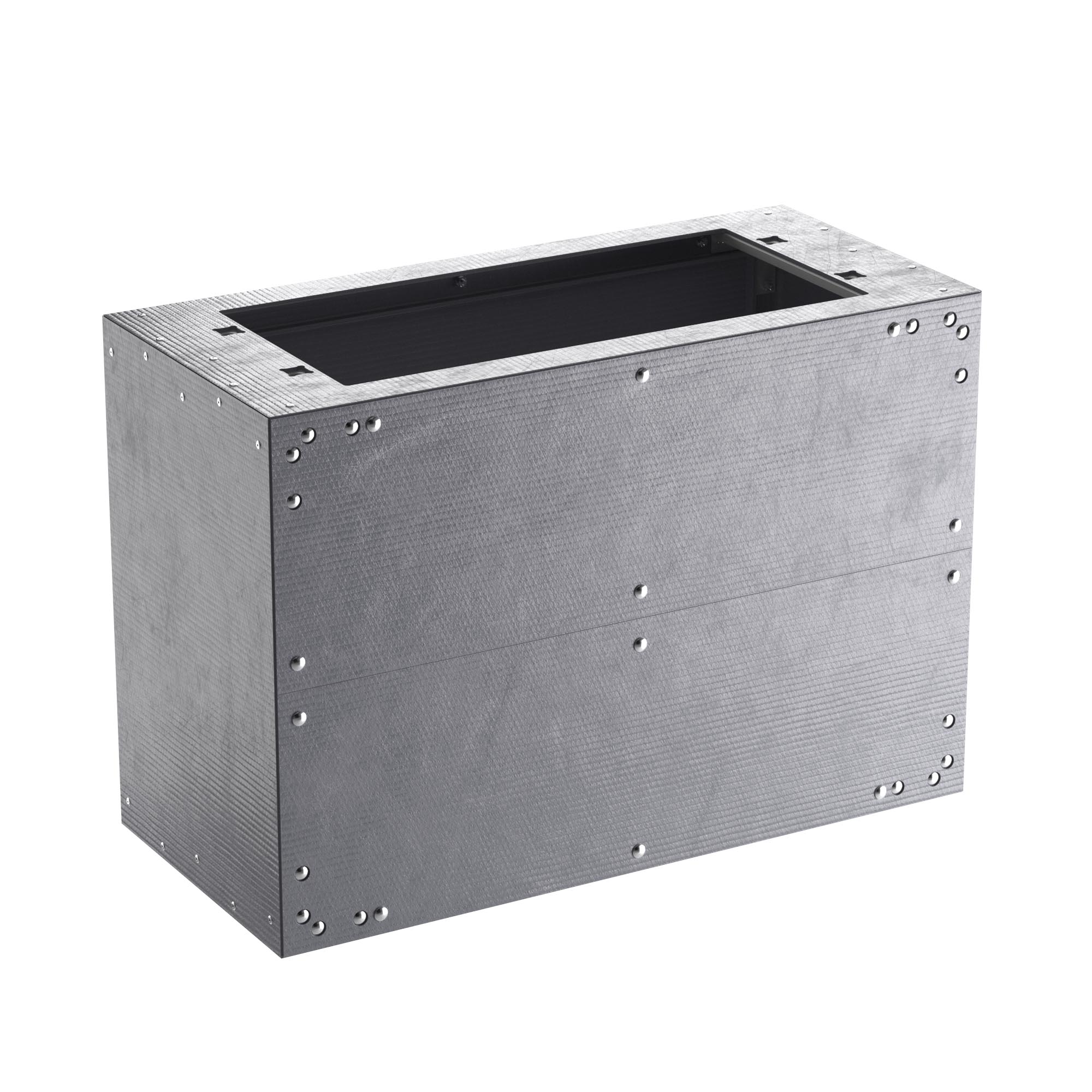 Аксессуары для шкафов сборных из фибергласа (GRP) Цоколь стеклопластиковый наземный Conchiglia 600x910x330 (ВхШхГ) мм DKC|ДКС