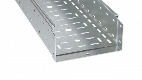Perforated Straight Element 300x100, L6000, thickness 1,5 mm, hot-dip galvanized steel