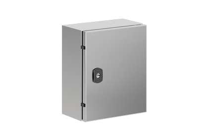 STH wall-mounted enclosures, AISI304, w/o gland panel