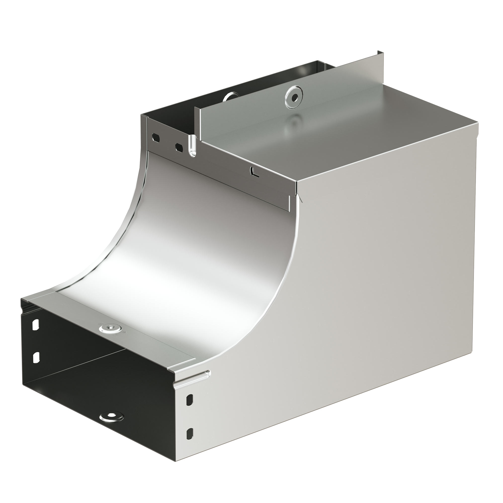 Internal vertical angle, CSSS 90 adapter  150x100, included with fasteners (joint plates GTO, screws,  nuts), hot galvanizing method