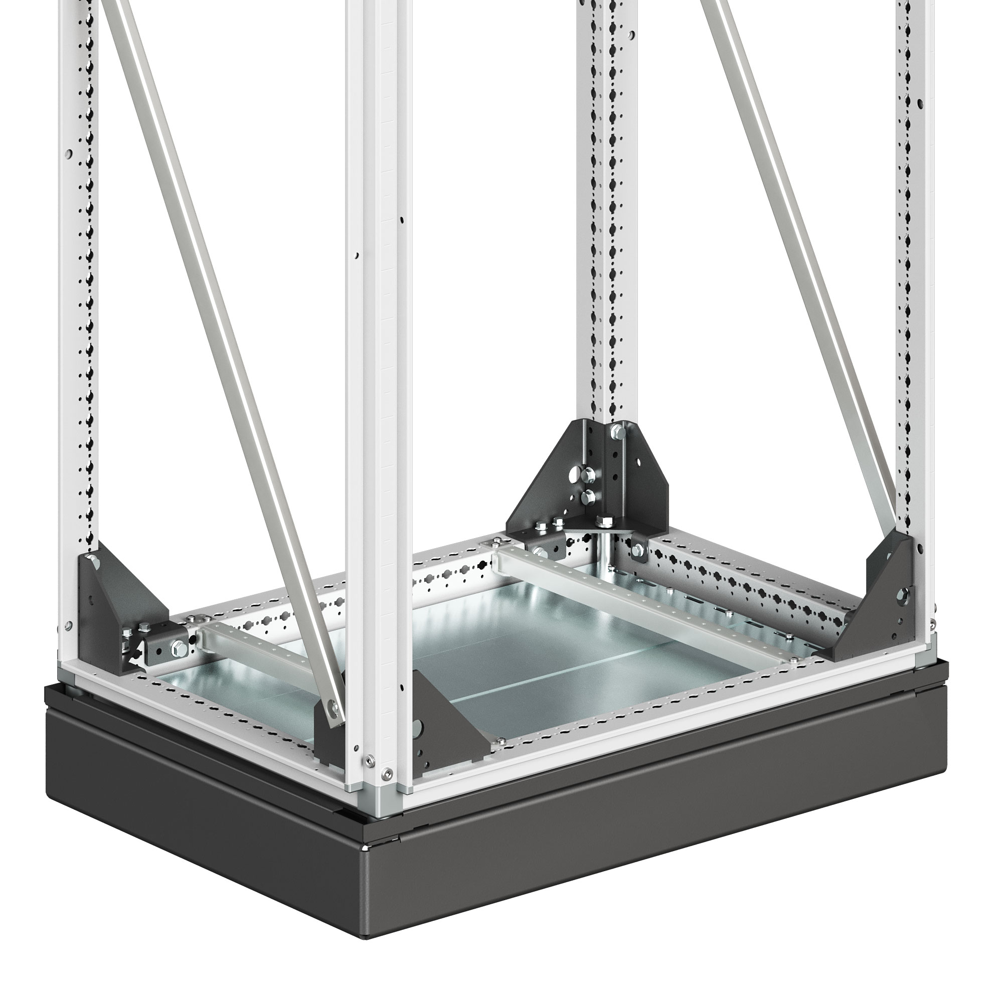 Сейсмоцоколь для корпусов CQE N, ШхГхВ 1200х500х100 RAM block