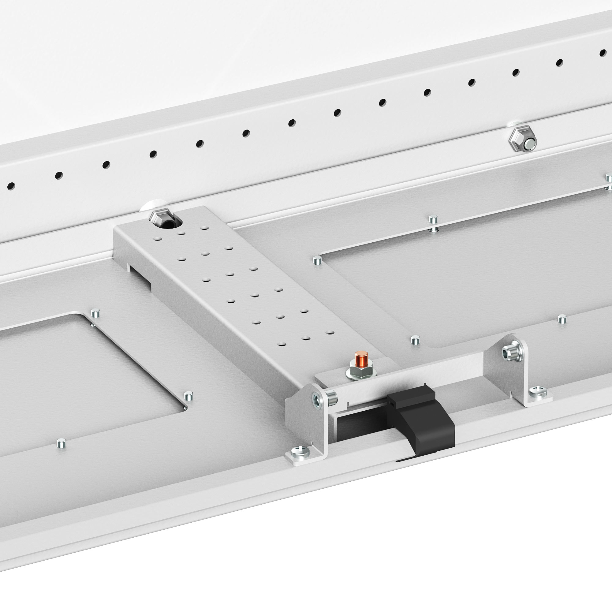 Компактный корпус RAM fit двустворчатый с боковыми вырезами, ВхШхГ 1000х1000х250 мм, IP55