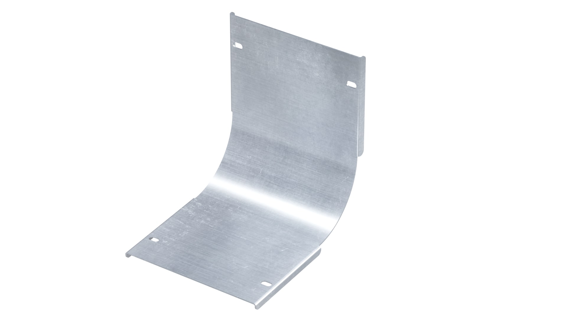 Крышка на угол вертикальный внутренний 90 градусов 80х100, 2,0 мм, горячий цинк, в комплекте с крепежными элементами необходимыми для монтажа