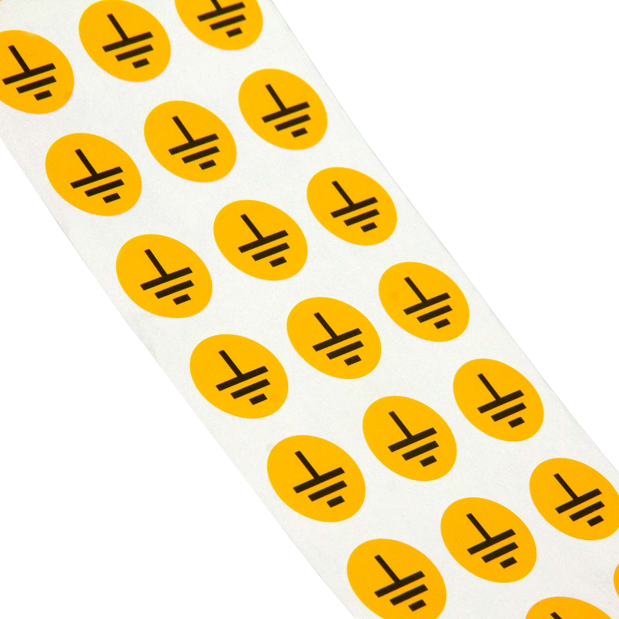 Этикетки Маркировка шин DKC, 40мм, PE, желто-зеленый DKC|ДКС