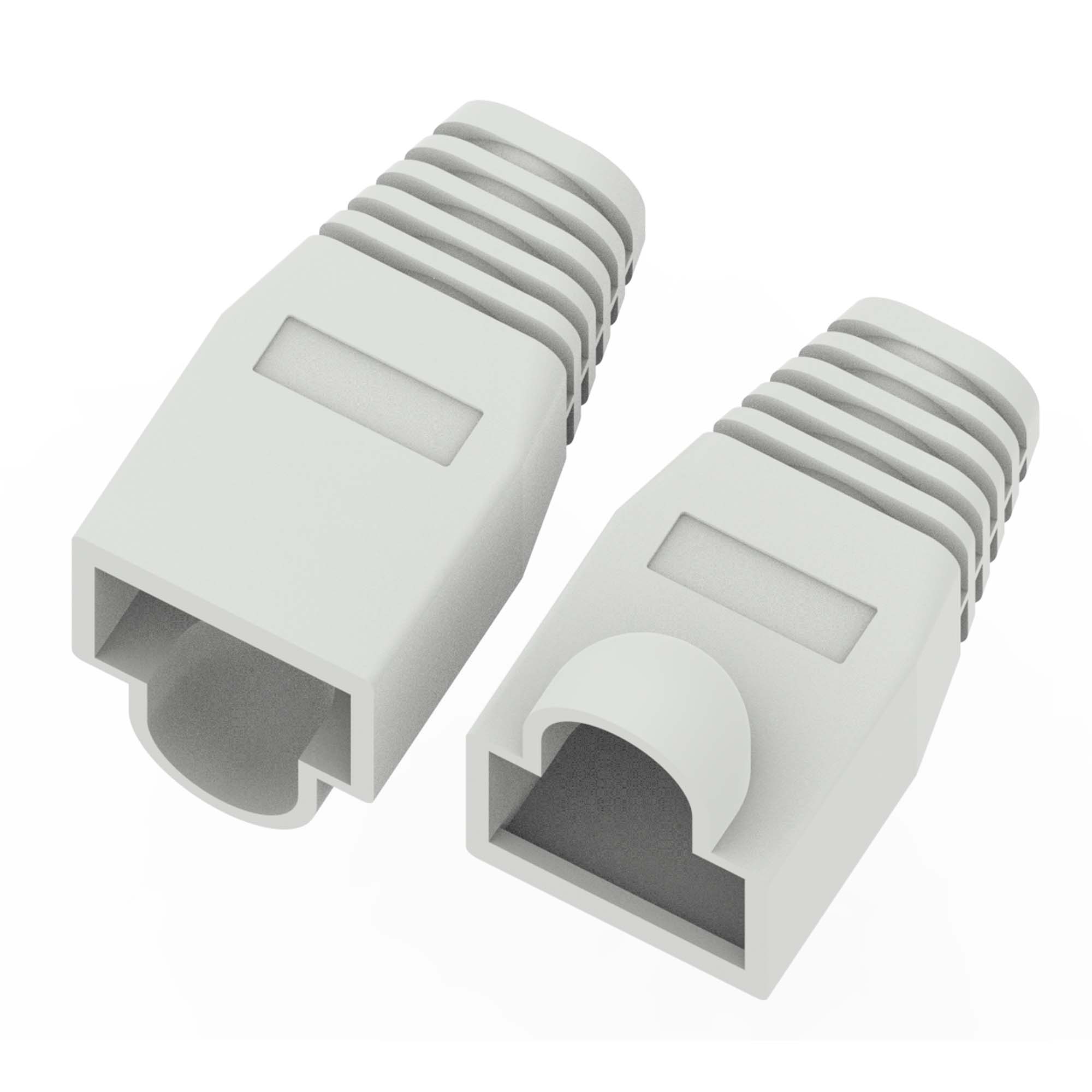 Колпачок защитный для коннекторов RJ45, до 5 мм, серый