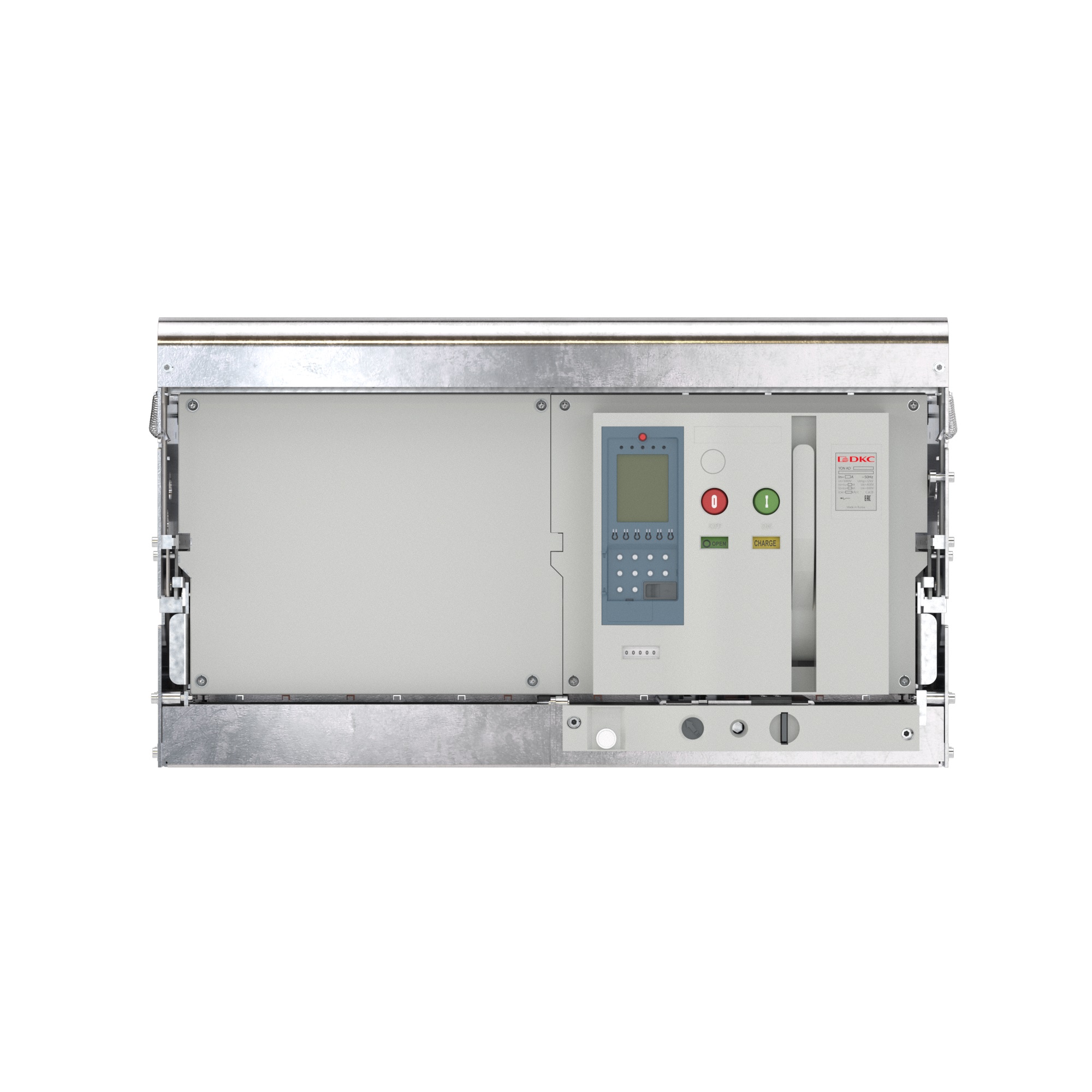 Воздушные выключатели на токи до 6300А Воздушный автоматический выключатель YON AD50 S6 3P 150D TU9 VH C2 DK выкатной, 5000A, 150kA, LSIG, управление 220V AC/DC, доп. конт. 6a+6b, DKC|ДКС