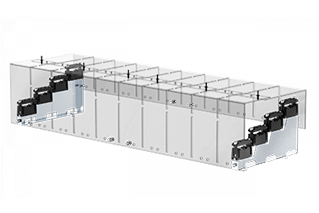 System for organisation switchboard busbar systems - 