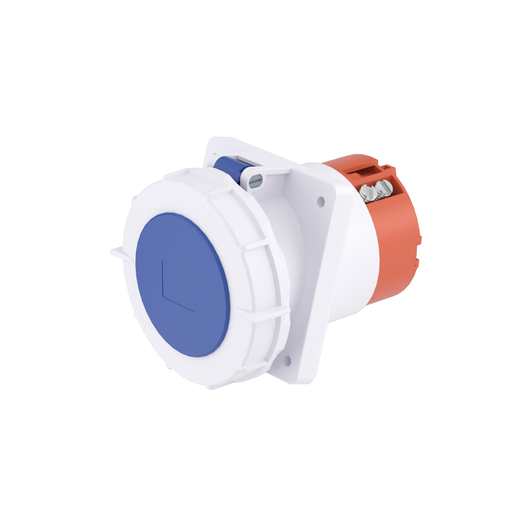 Розетки панельные Розетка панельная с наклоном PAS IP67 125A 2P+E 230В DKC|ДКС