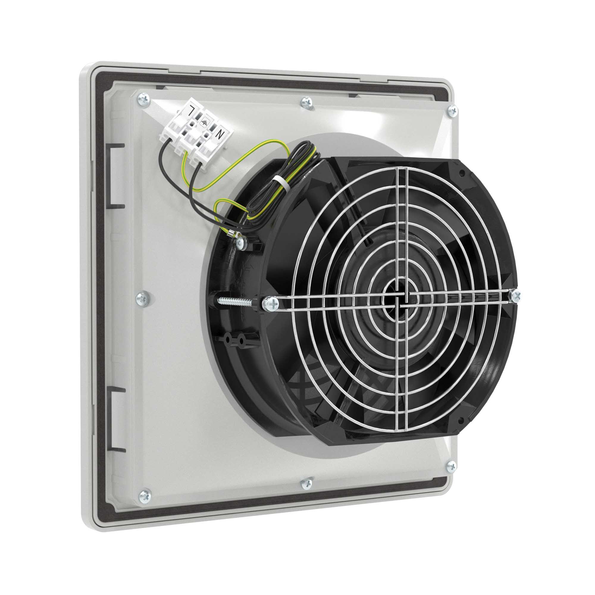 Вентилятор с фильтром RV 140 м3/ч, 24 В DC, 205x205 мм, IP54