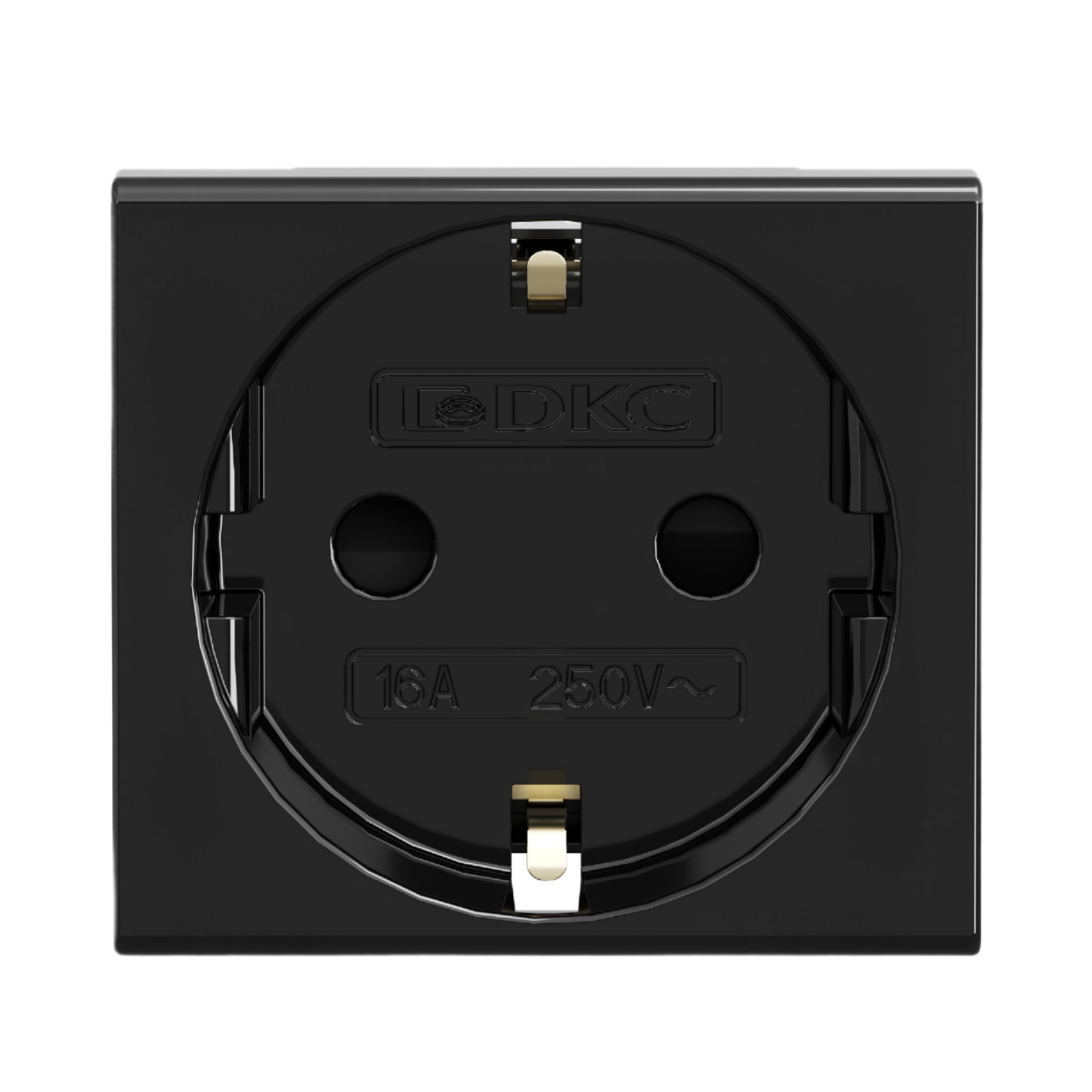 Розетка силовая, ЭУИ Вива (Viva), 2 мод., цвет че 45205 DKC