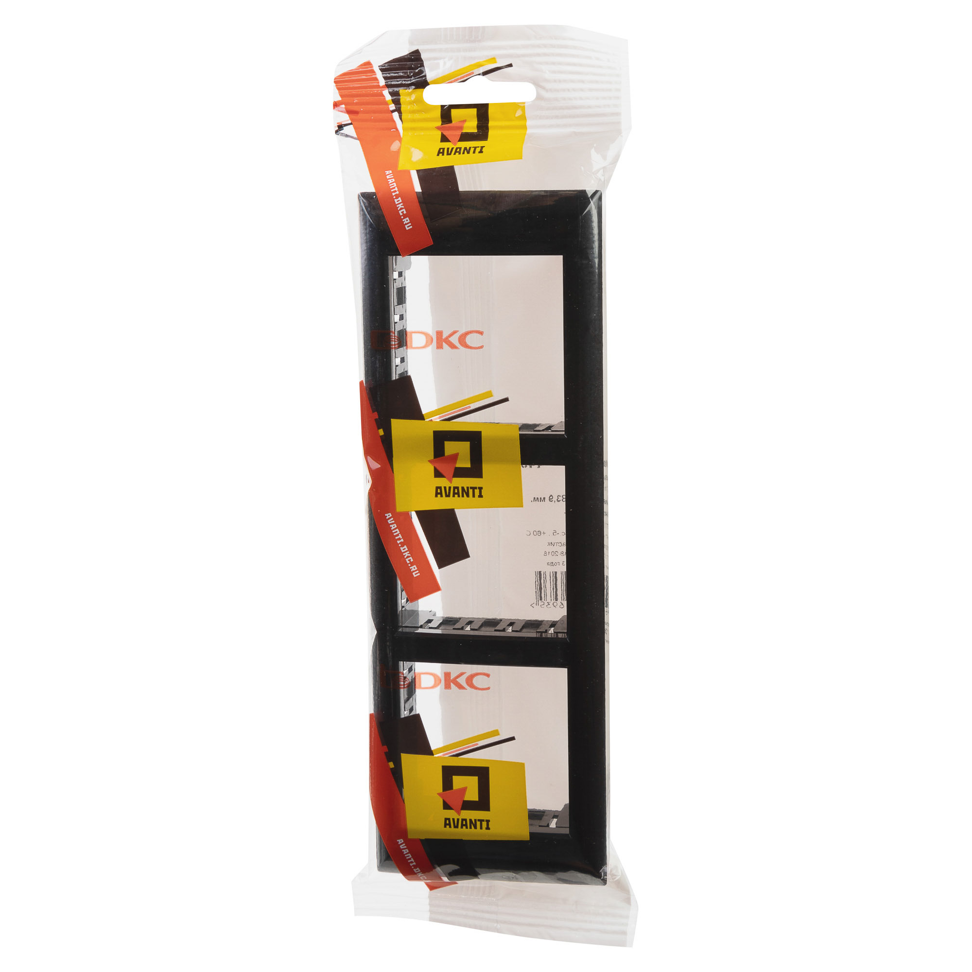 Рамка Avanti для IF и Сотто (Sotto) 6 мод черная