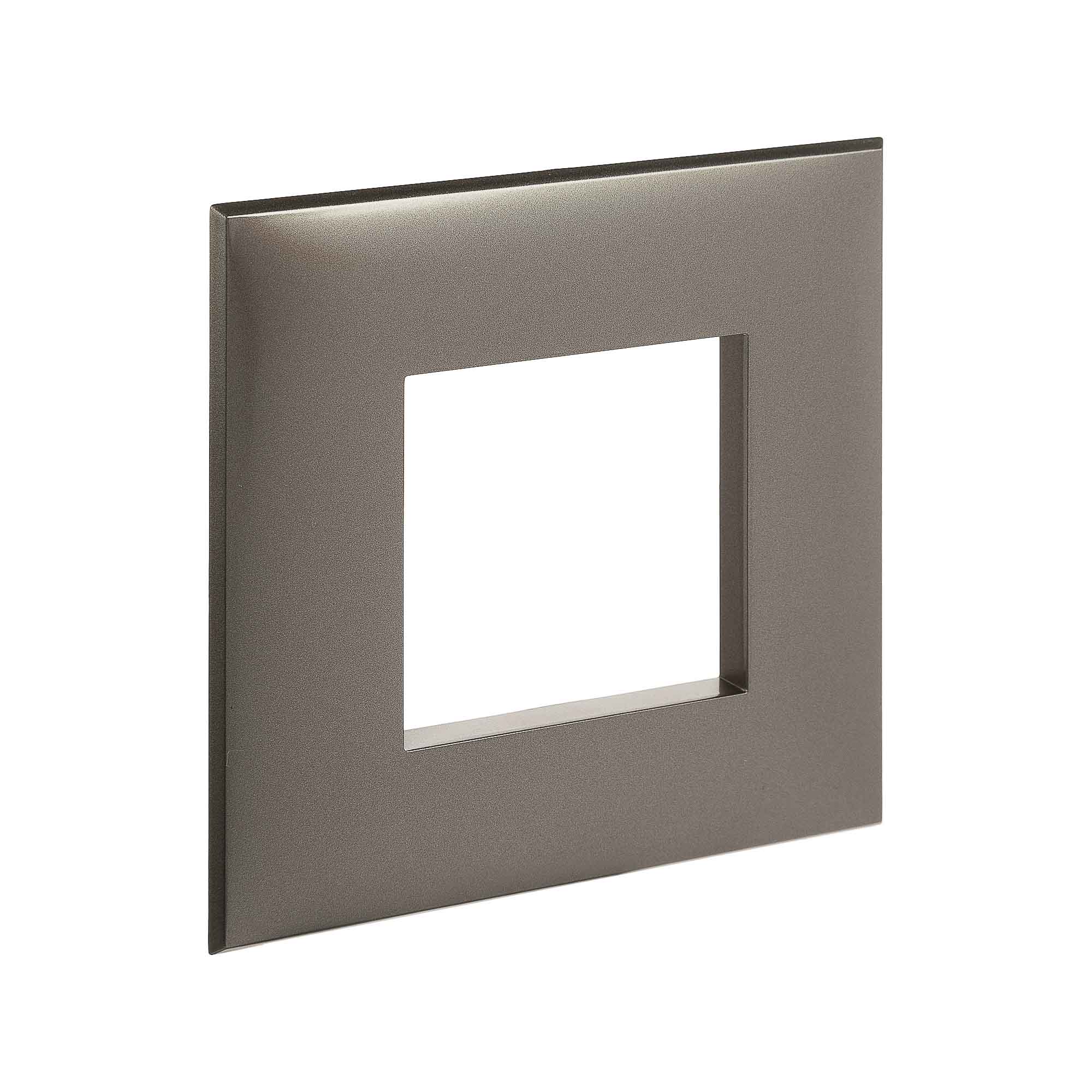 Рамка 1 пост (2 мод.), Avanti, серый жемчуг