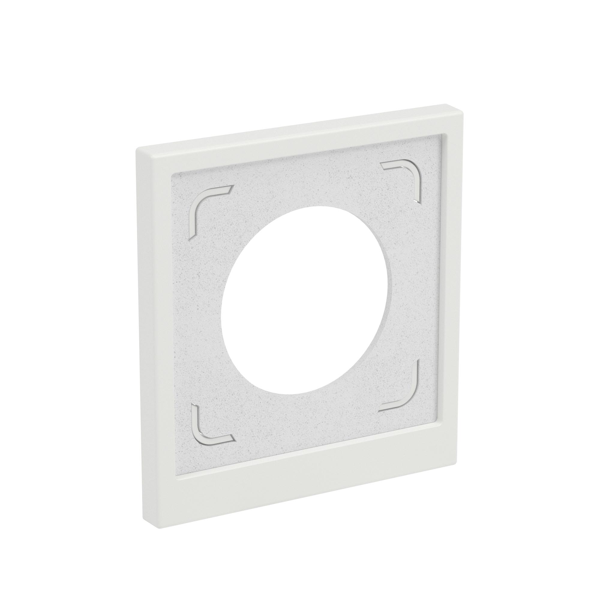 Рамка 1 пост IP44, KANT, белый песок