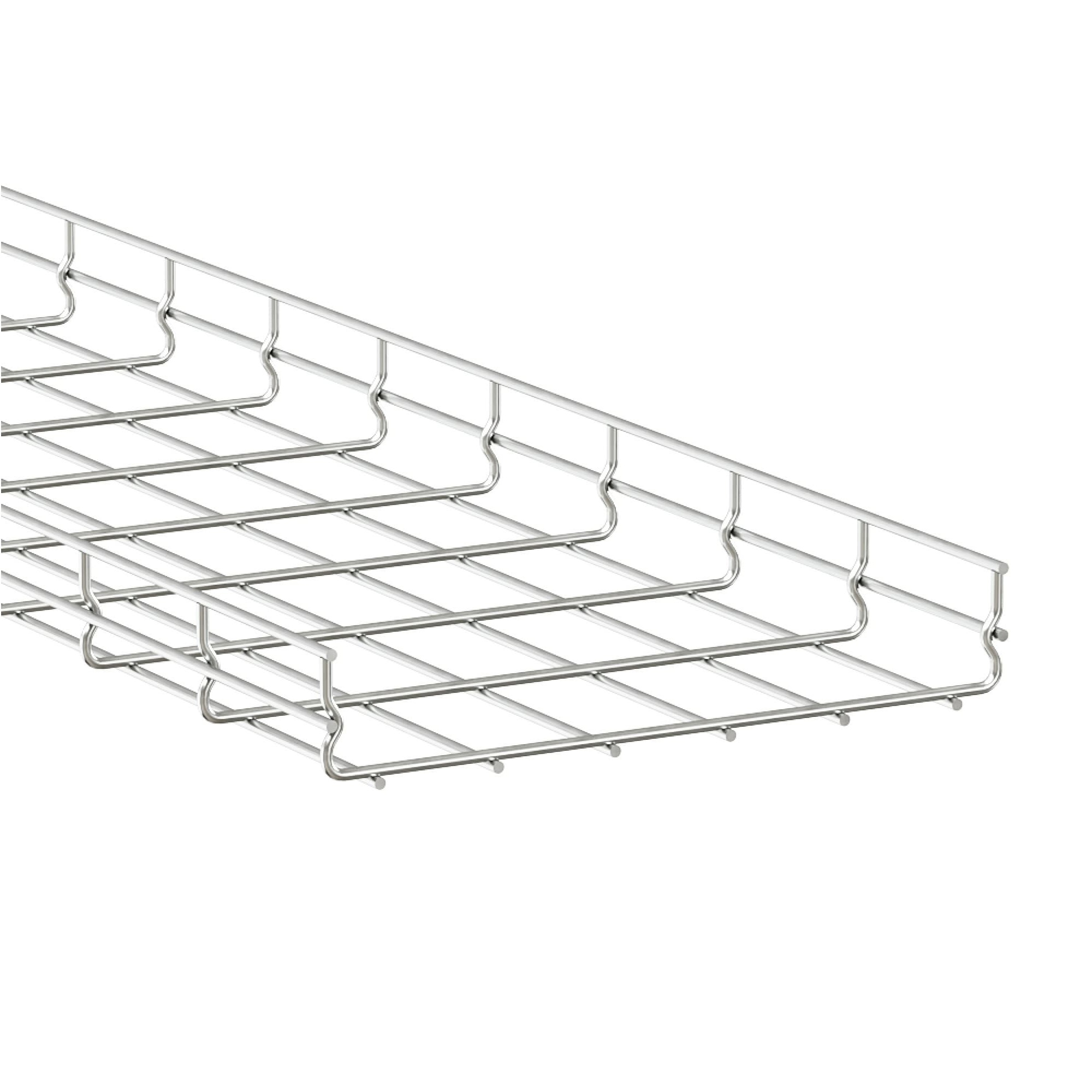 Окрашено Ral Проволочный лоток 80х200 L3000 RAL9005 DKC|ДКС