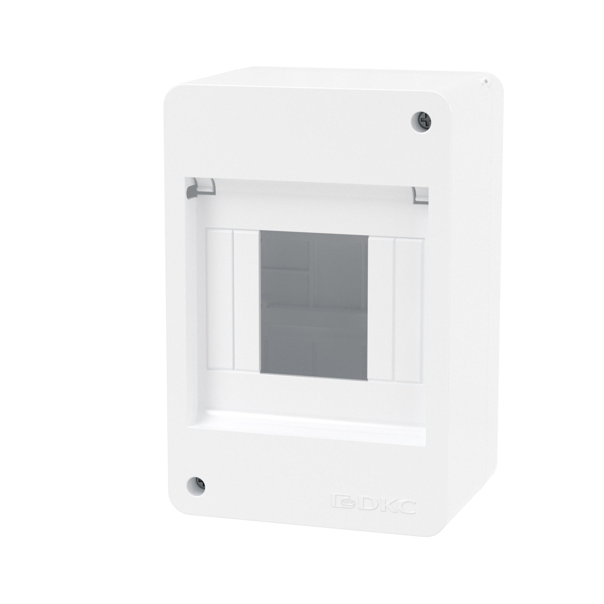 Щиток 4 мод настенный Фрейм (FRAME), белый, без дверцы