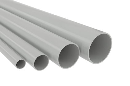 Weatherproof rigid tubes with smooth walls
