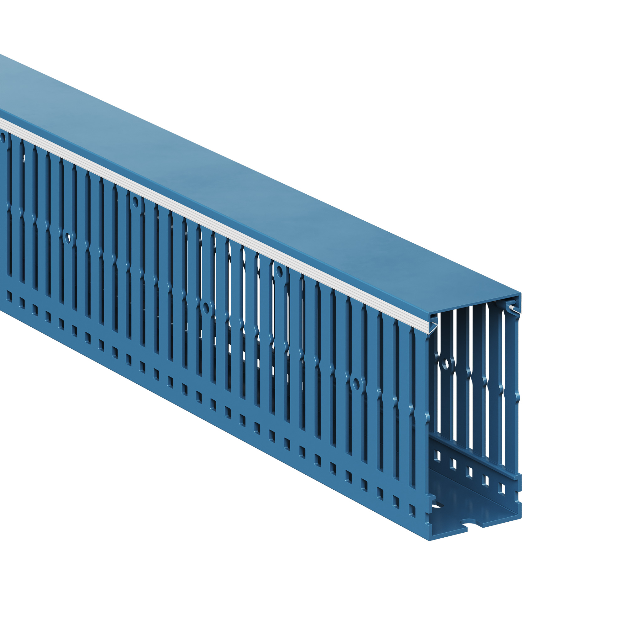 Перфорированные короба серии RL6 Короб перфорированный, синий RL6 40x80 DKC|ДКС