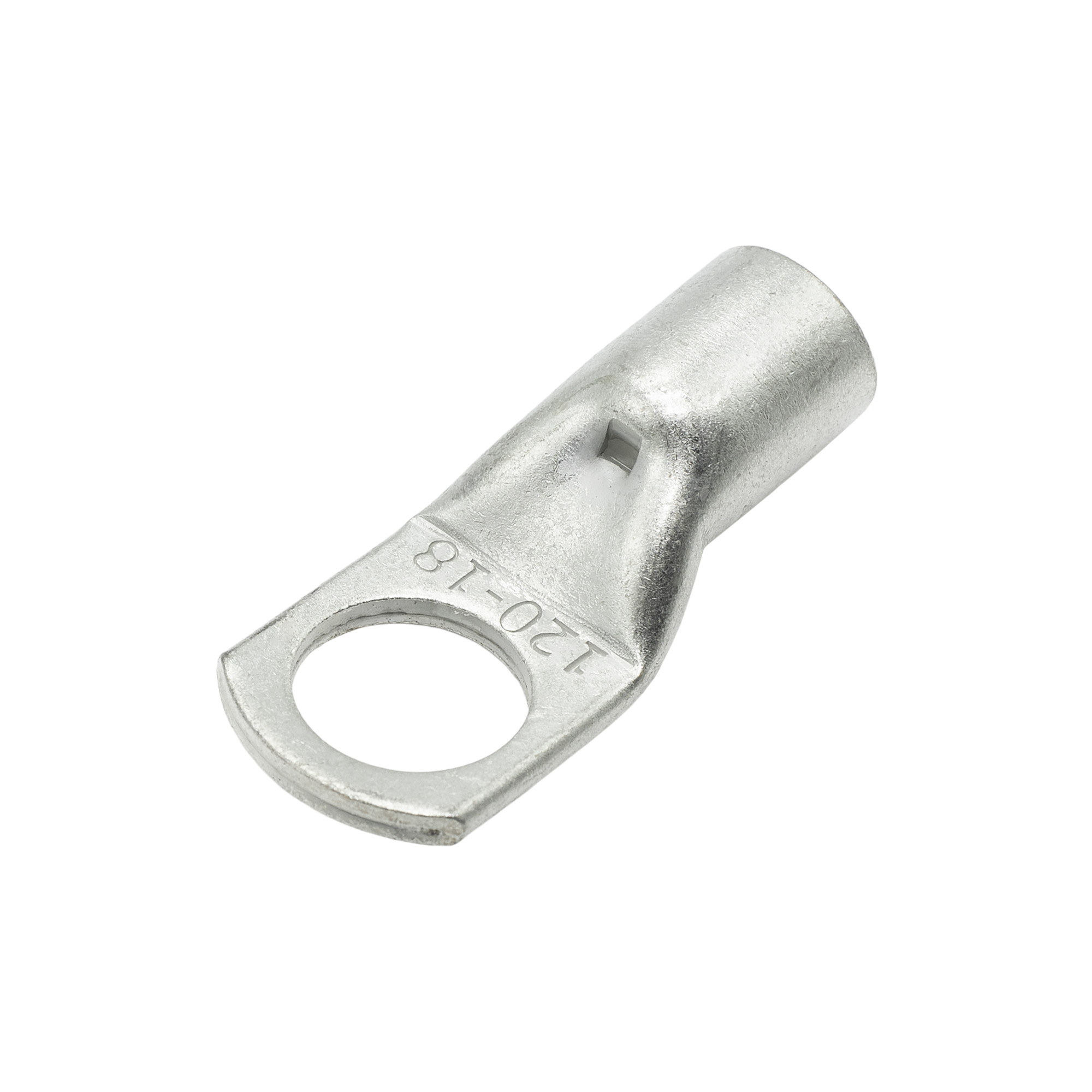 Наконечник кабельный из трубки медной луженой, 120 кв.мм, М18 (ТМЛ)