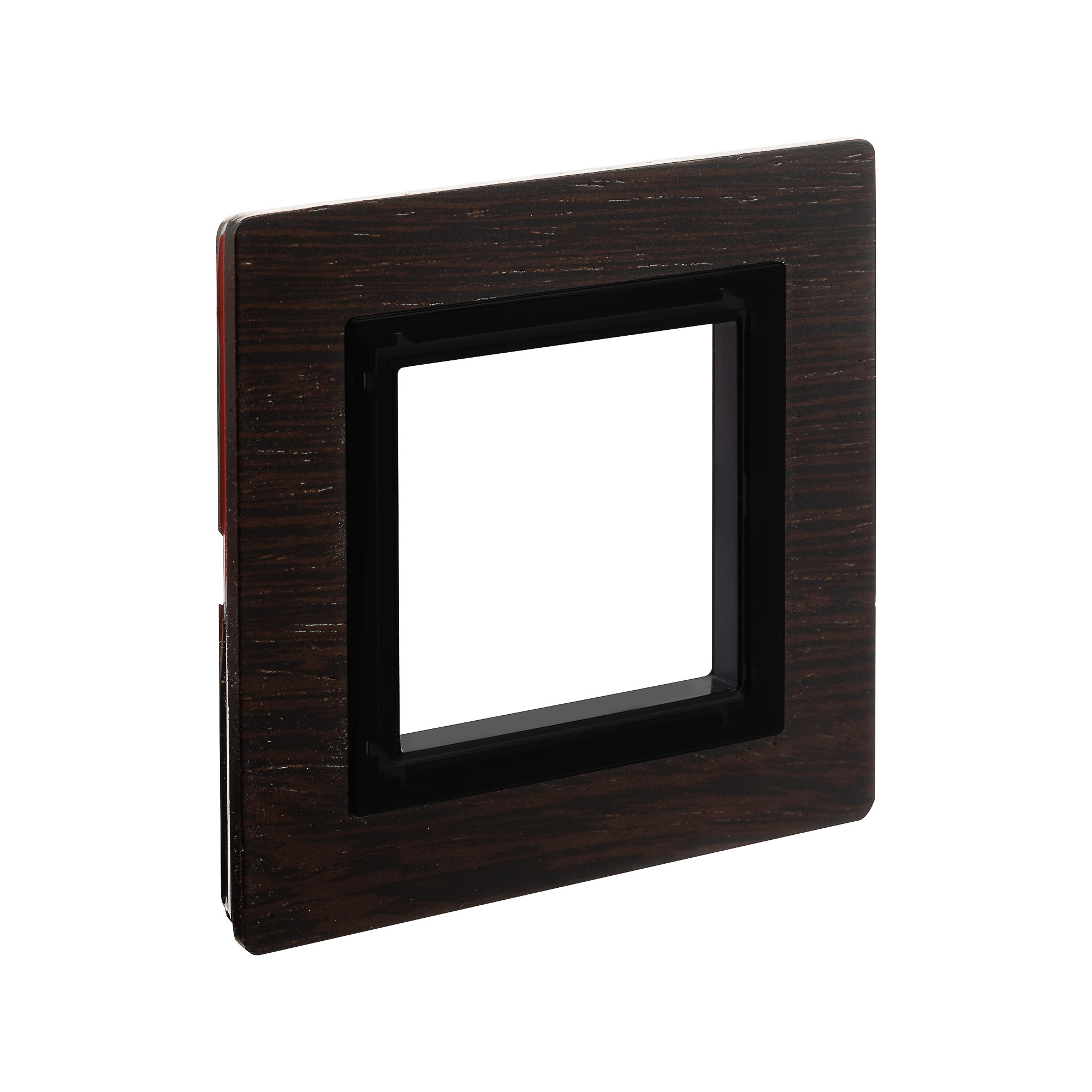 Рамка из натурального дерева 1 пост (2 мод.), Avanti, венге