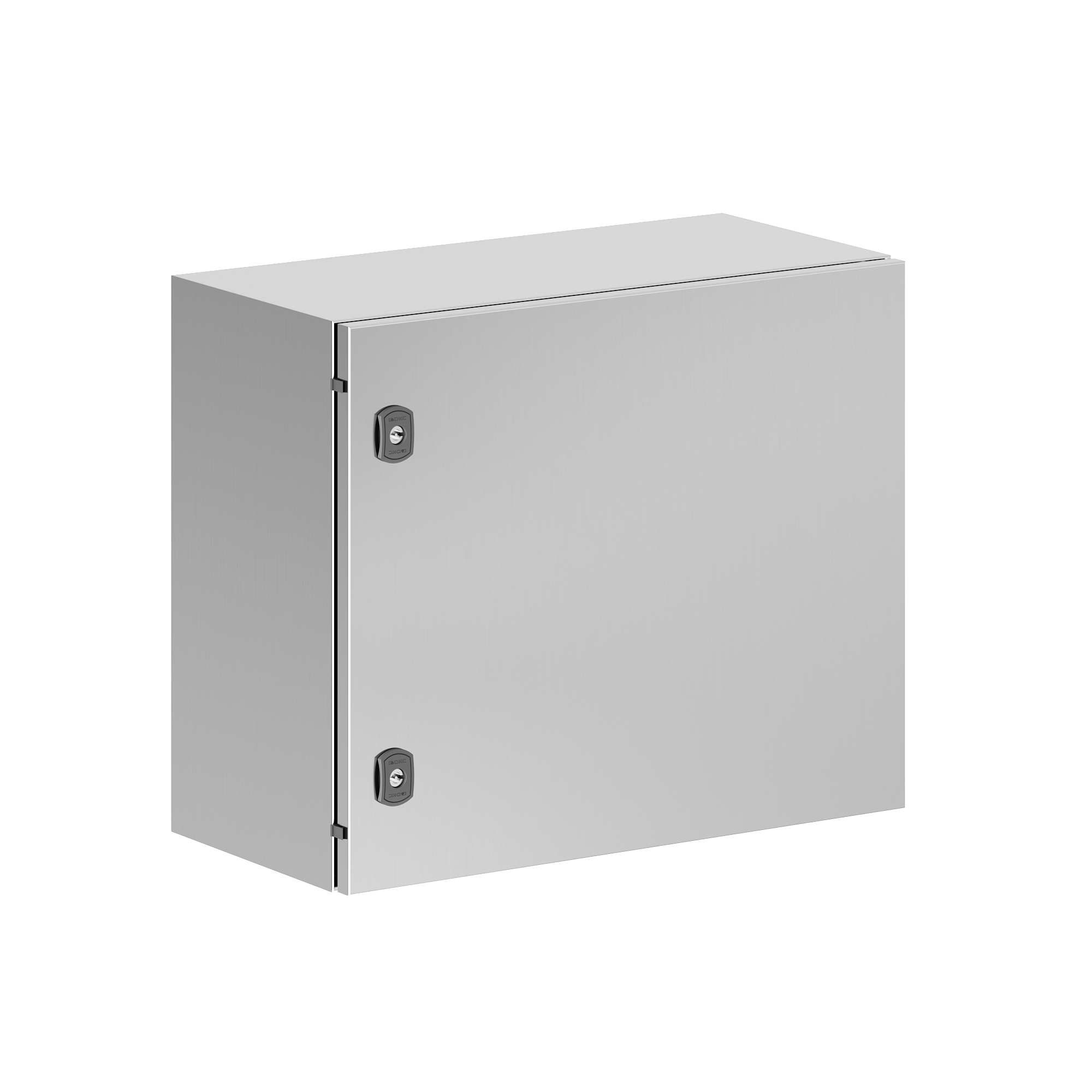 Корпуса навесные STH, нержавеющая сталь AISI304, с фланцем Корпус навесной STH с М/П из нержавеющей cтали AISI304 ВxШxГ 500x600x300 мм, с фланцем, IP66 DKC|ДКС