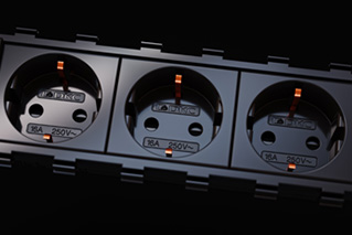 Light switches and electrical sockets