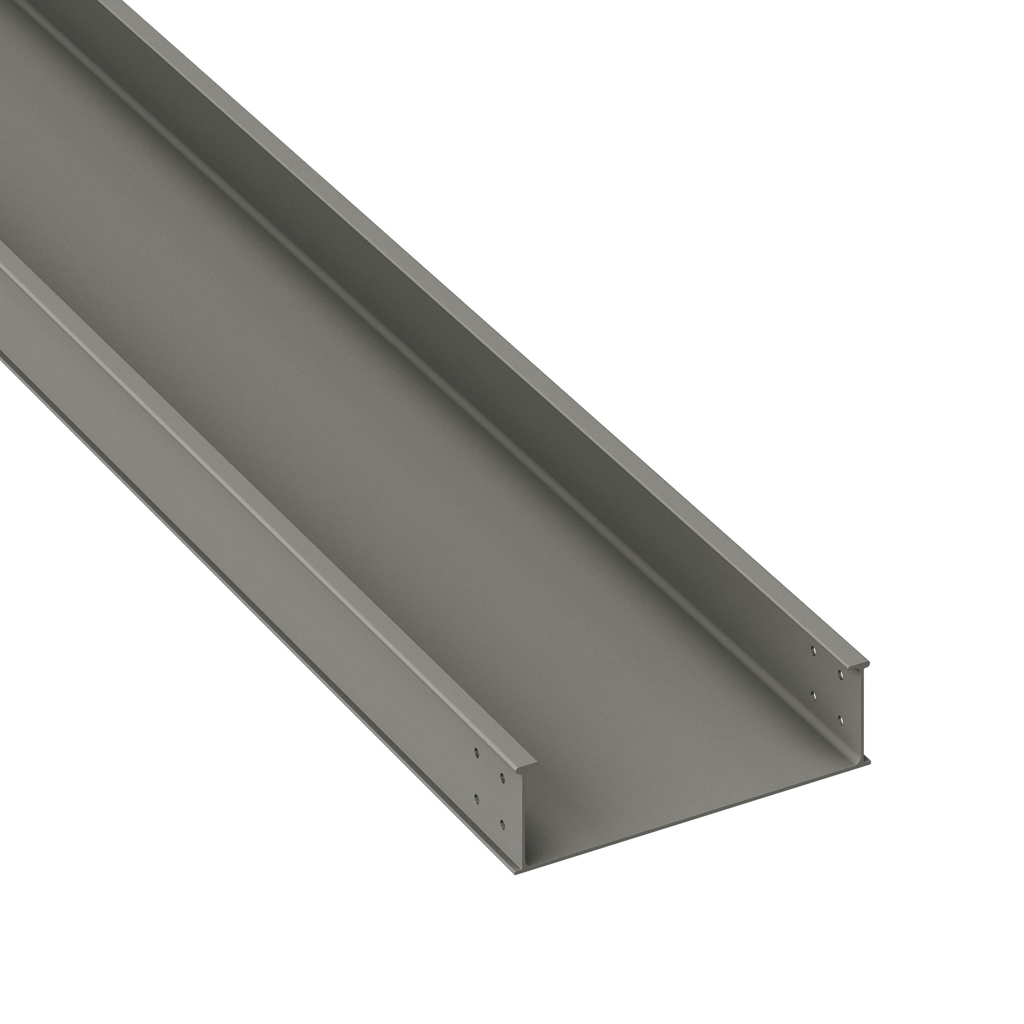 Неперфорированные листовые лотки Лоток неперфорированный 500х80 L 3000, стеклопластик DKC|ДКС