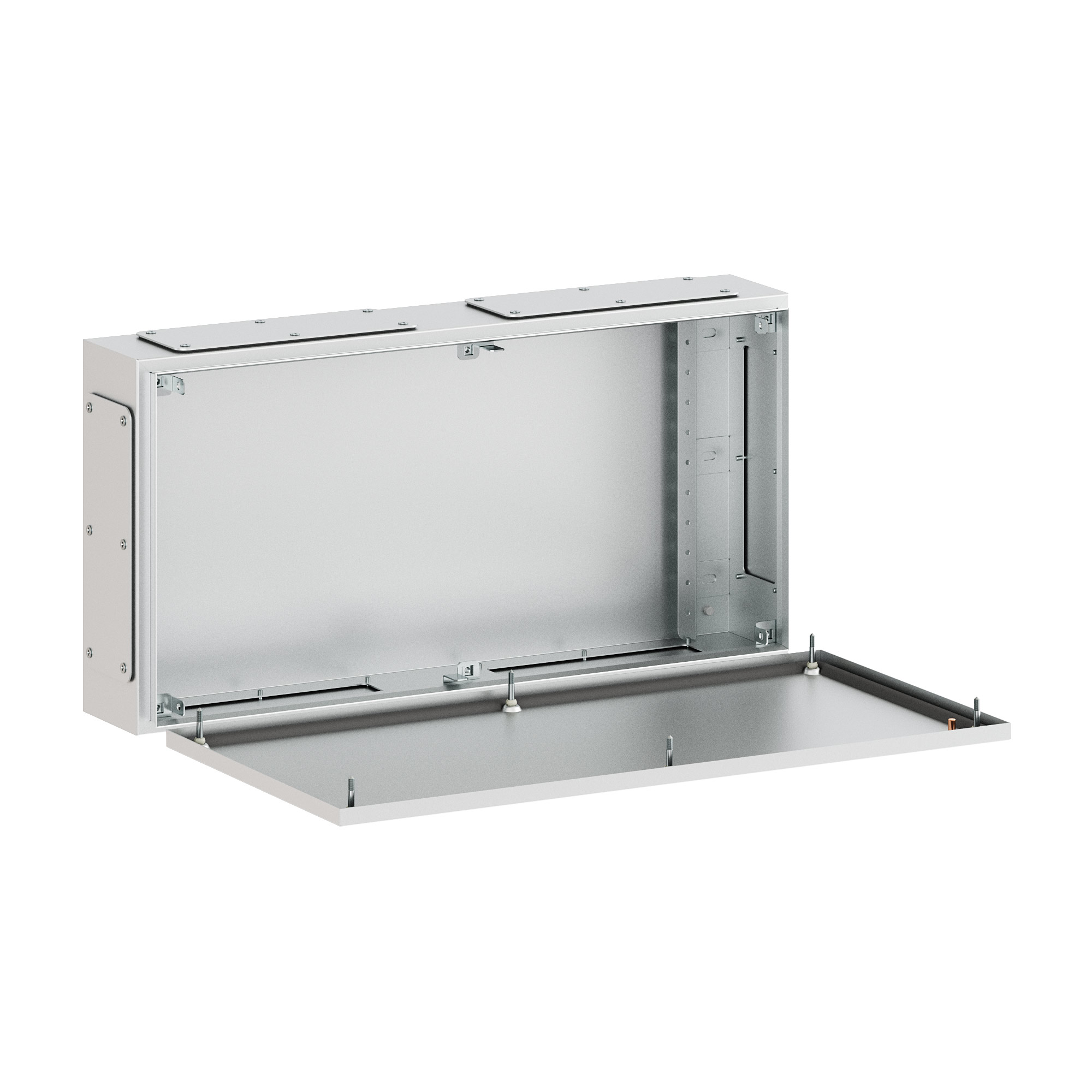 Корпус клеммный металлический SDE ВxШxГ 600x300x120 мм с фланцами, IP66