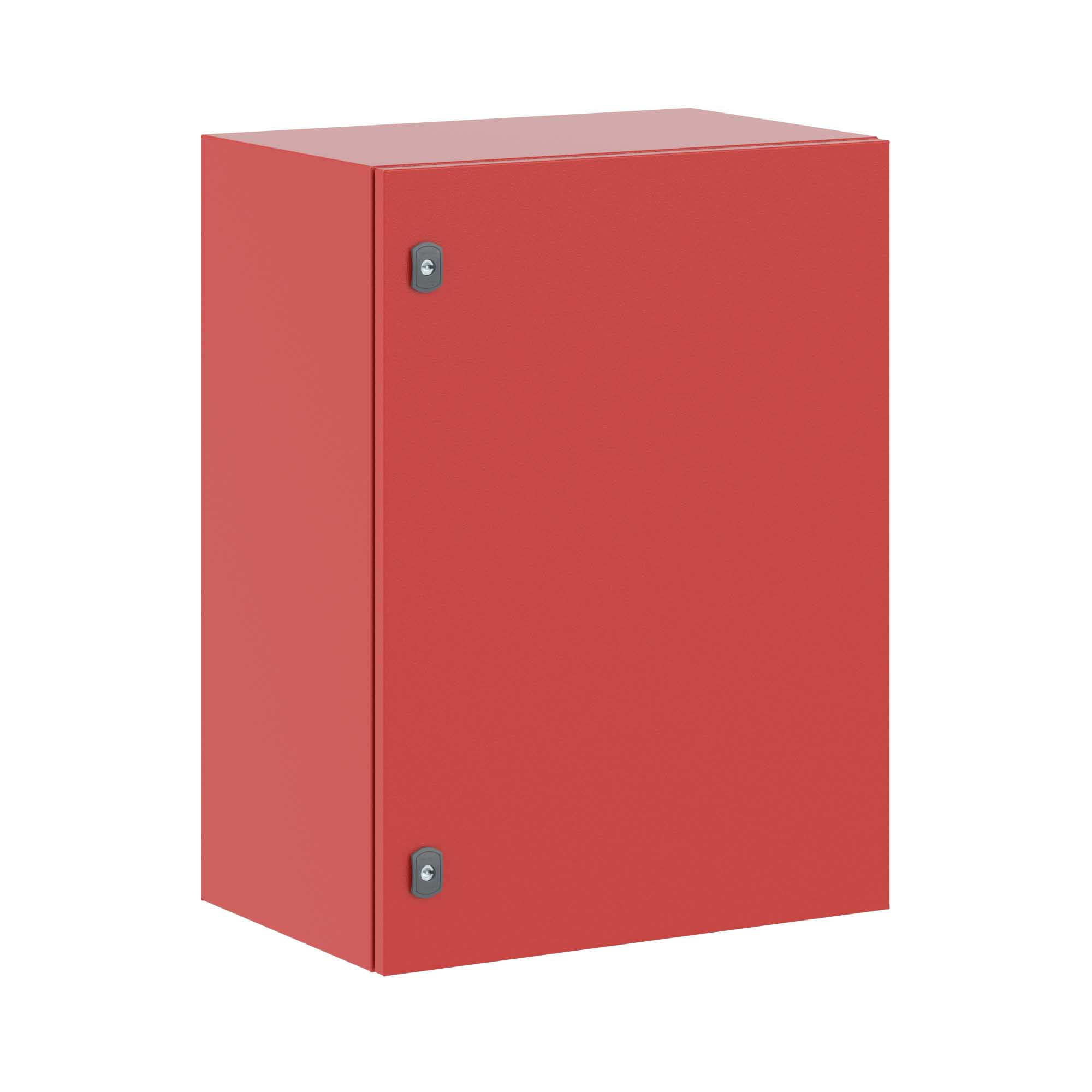 Корпуса навесные ST со сплошной дверью и с МП, красный цвет RAL3020 Корпус навесной ST с М/П ВxШxГ 800x600x400 мм, RAL3020, IP66 DKC|ДКС