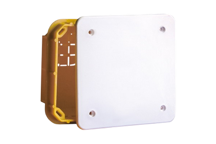 Junction box for in-wall installation