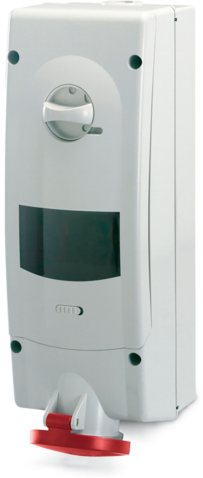 Розетка настенная с механической блокировкой и DIN-рейкой на 6 модулей артикул DIS5671687 IP44 16A 3P+E+N 400В