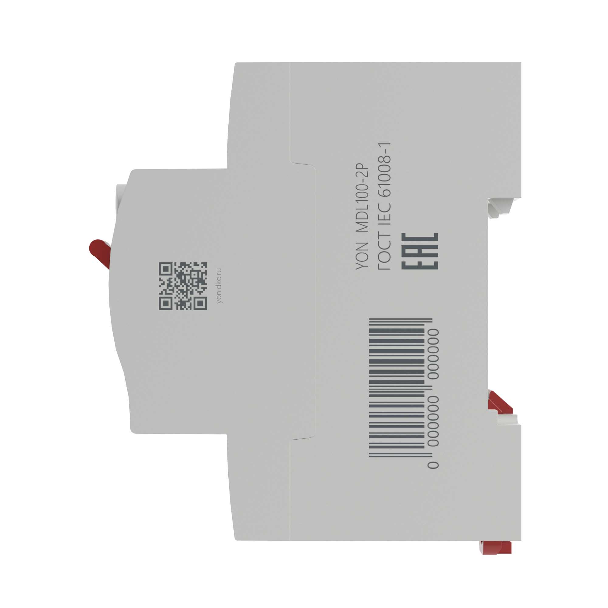 Устройство защитного отключения УЗО YON MDL100 2P 63А 30mA тип A