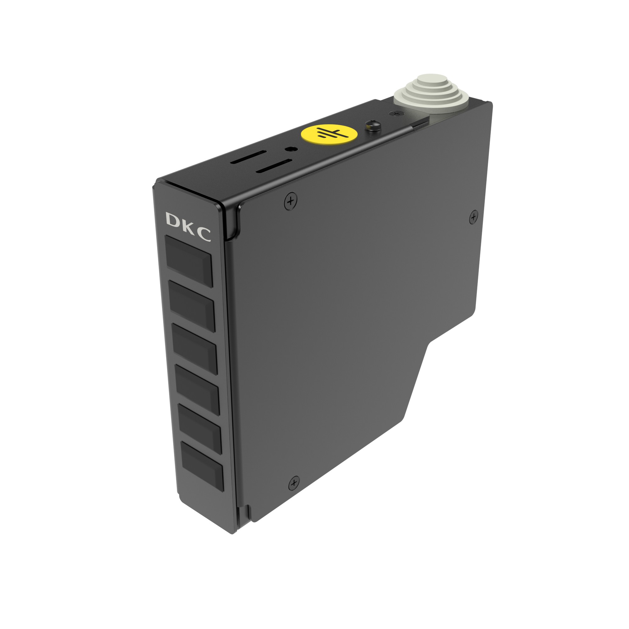 Оптические боксы Оптический бокс для монтажа на DIN-рейку, на 6 адаптеров LC duplex/SCsimplex, неукомплектованный DKC|ДКС