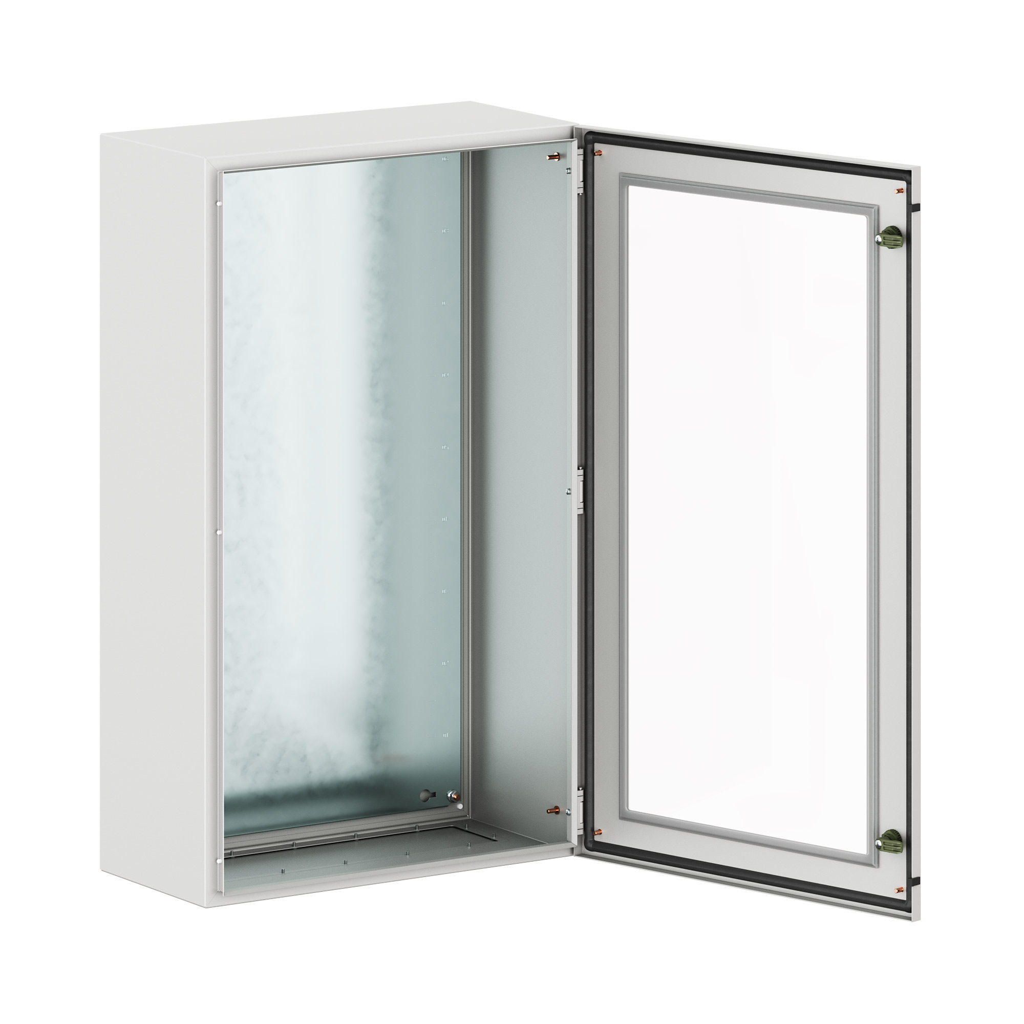 Корпус навесной уличный ST Outdoor с М/П с прозрачной дверью ВxШxГ 1000x600x300 мм, IP66