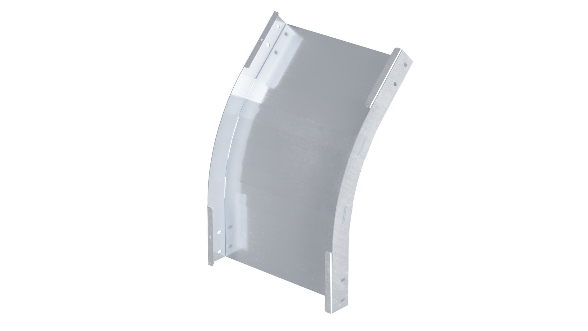 CD 45 external vertical angle 100x200, 1,2 mm,HDZ,  included with fasteners (joint plates GTO, screws, nuts)