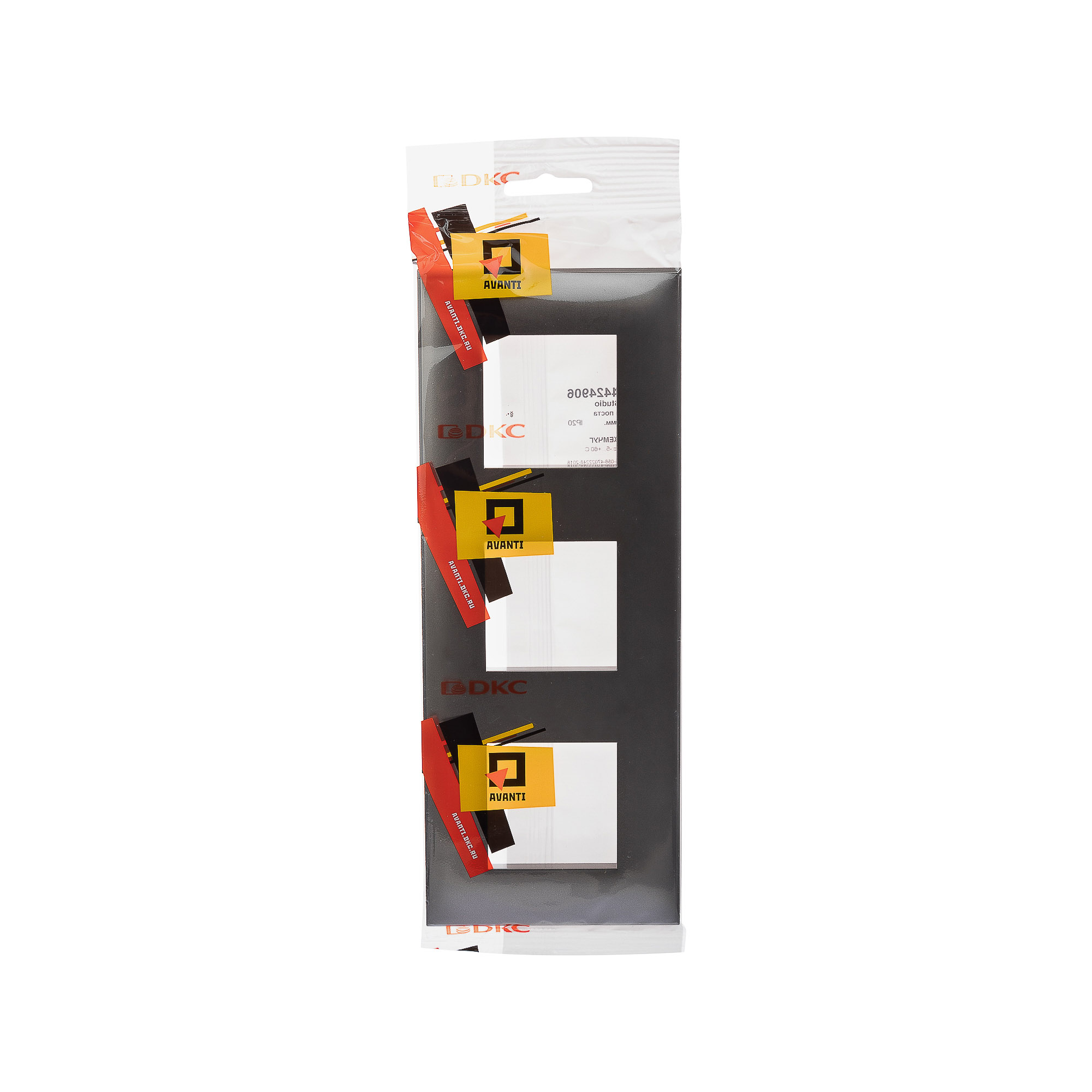 Рамка 2 поста (4 мод.), Avanti, серый жемчуг