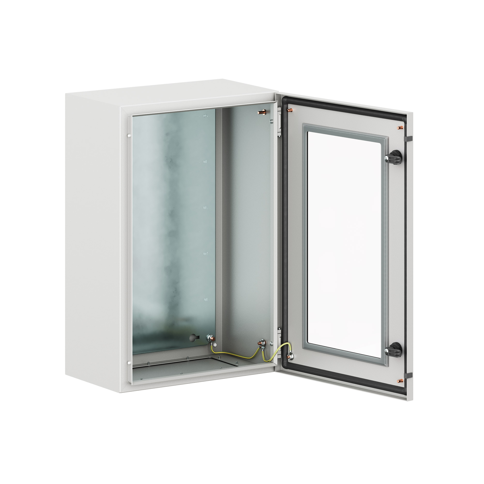 Корпус навесной STE с М/П с прозрачной дверью ВxШxГ 600x400x250 мм, IP66