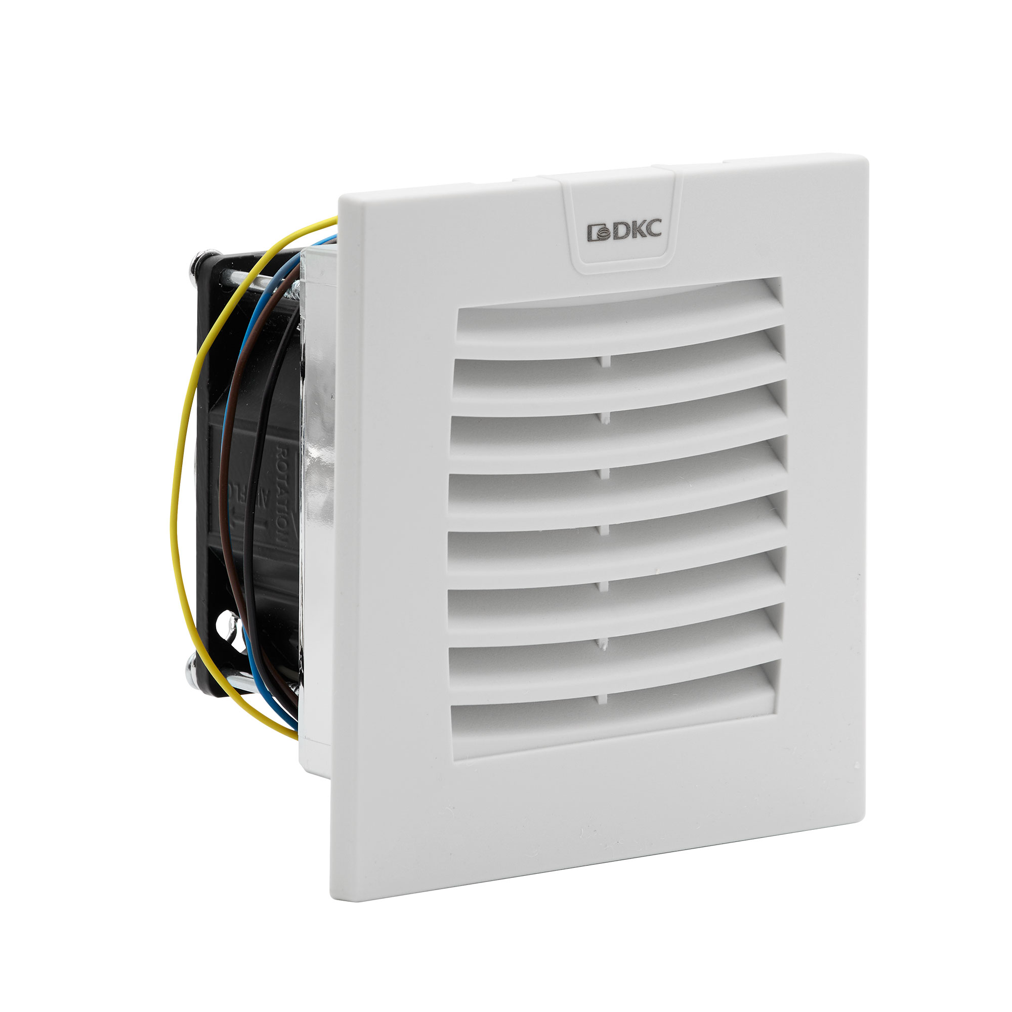 Вентилятор с фильтром ЭМС 26 м3/ч, 115&230В AC, 120х120 мм, IP54