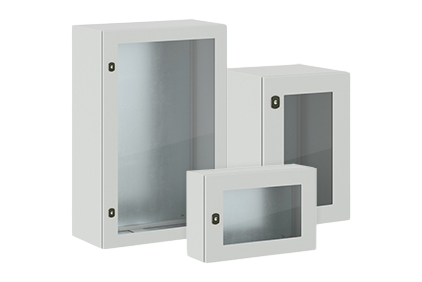 ST Outdoor wall-mounted enclosures with glass door
