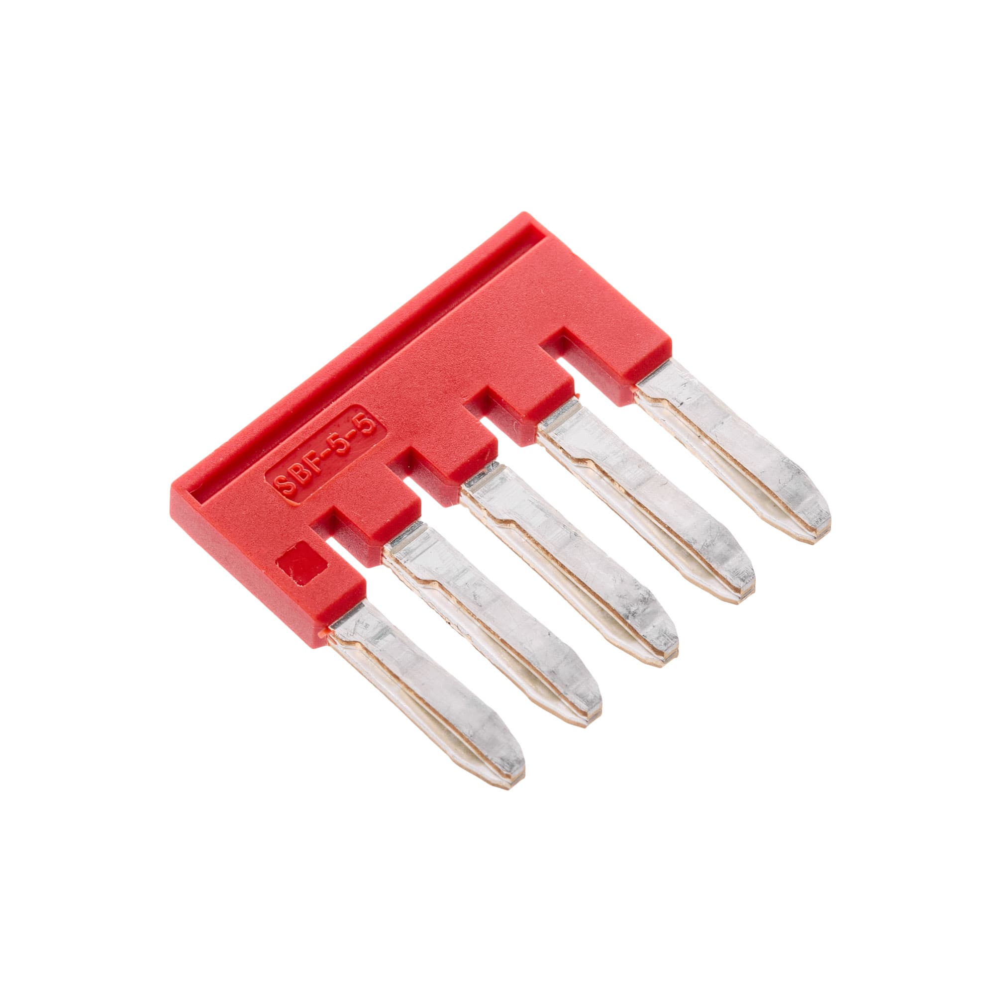 Перемычка вставная, для клемм на 10 кв.мм, 5-ти полюсная