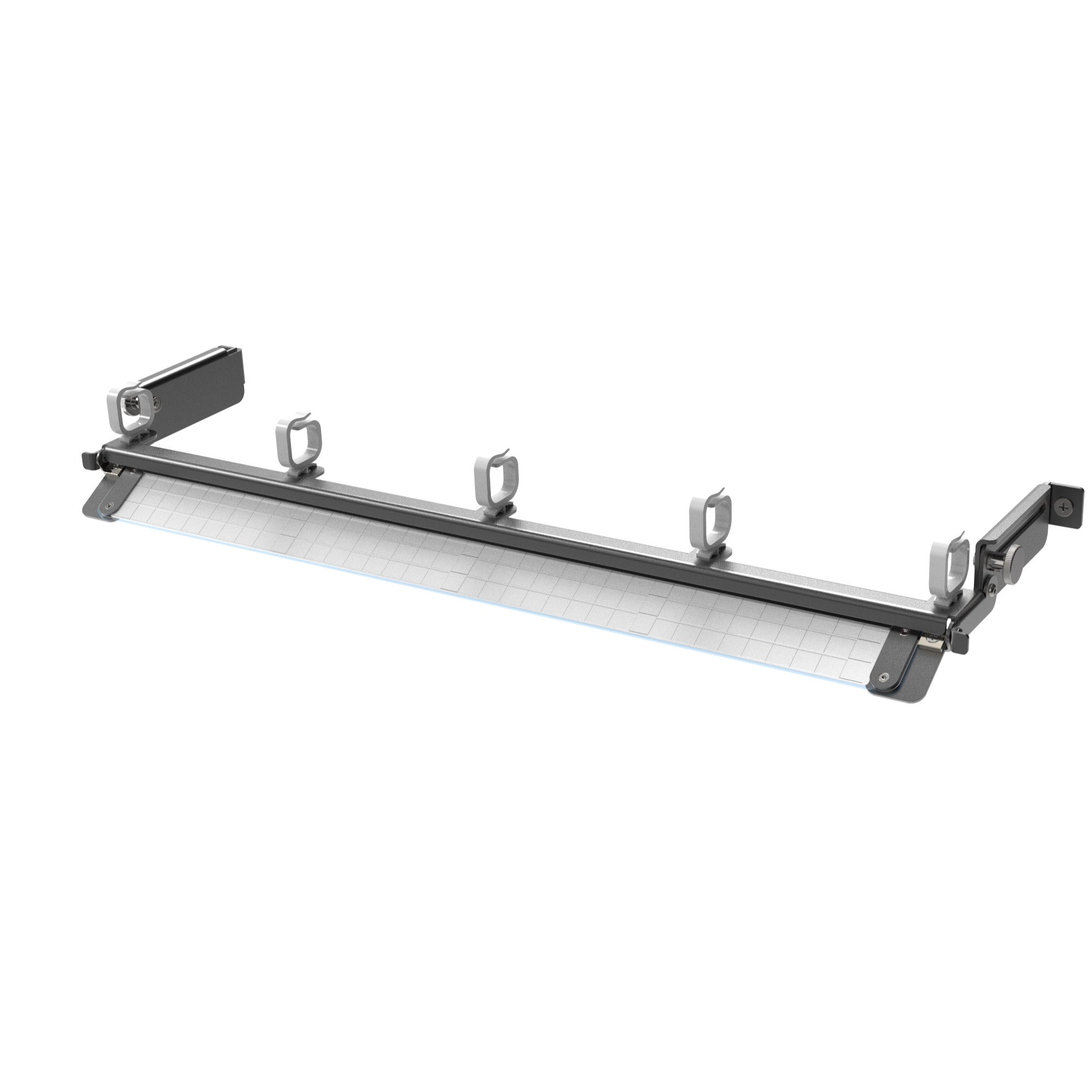 Органайзеры для претерминированных решений Организатор фронтальный для оптических полок и панелей высотой 1U,регулируемый, с откидной панелью для маркировки DKC|ДКС