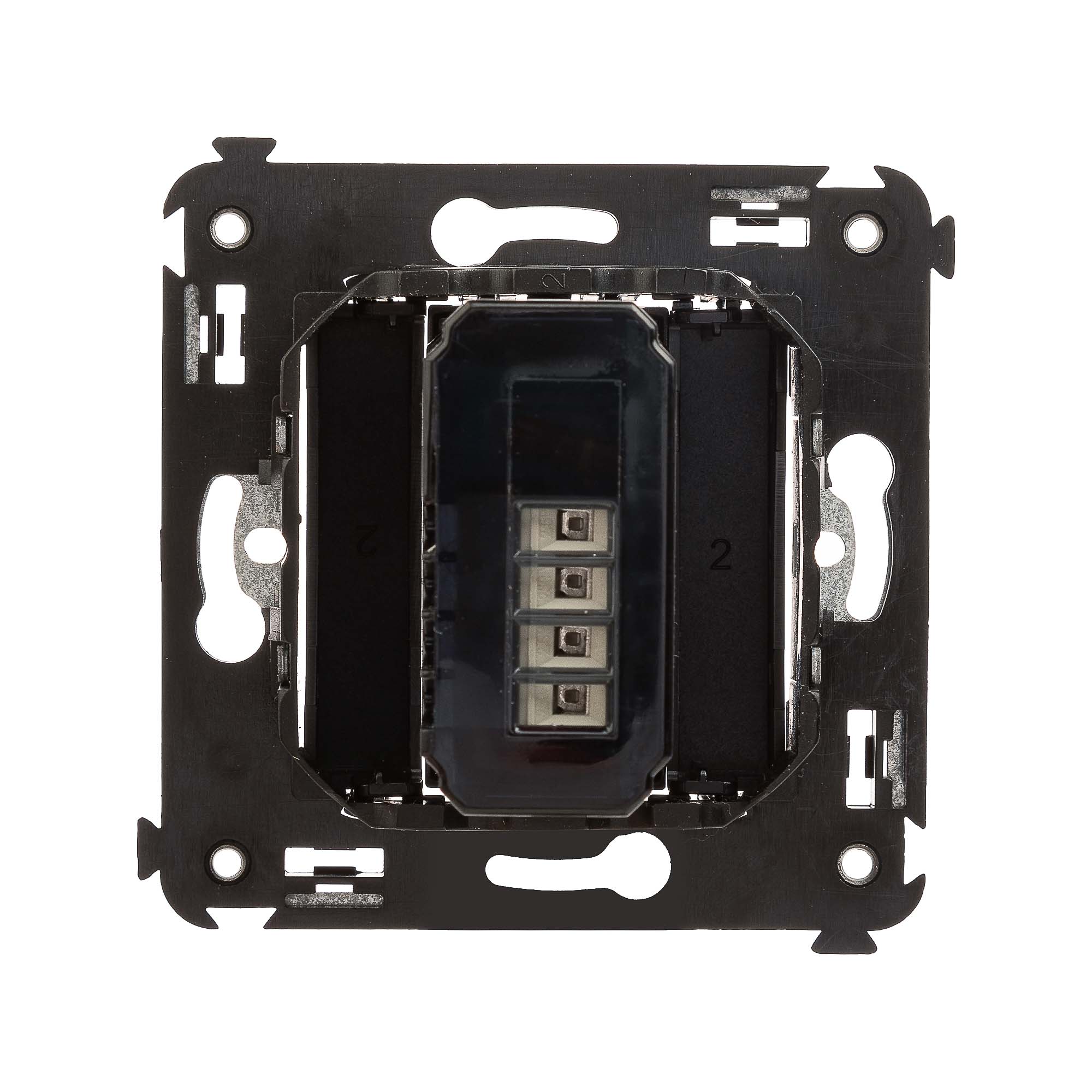 Датчик движения в стену, Avanti, черный квадрат