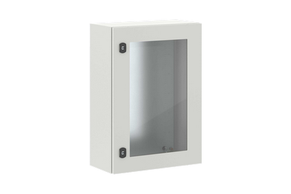 STE wall-mounted enclosures with glass door