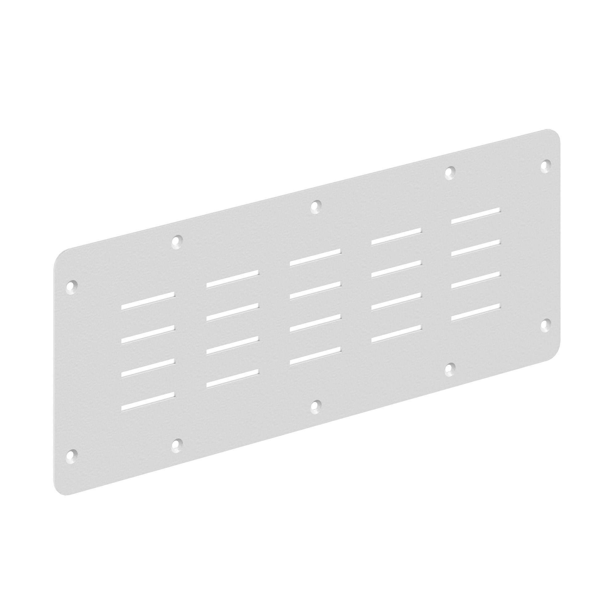 Аксессуары для пультов и стоек Фланец с перфорацией, ШхВ 145x370 мм DKC|ДКС